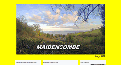 Desktop Screenshot of maidencombe.net